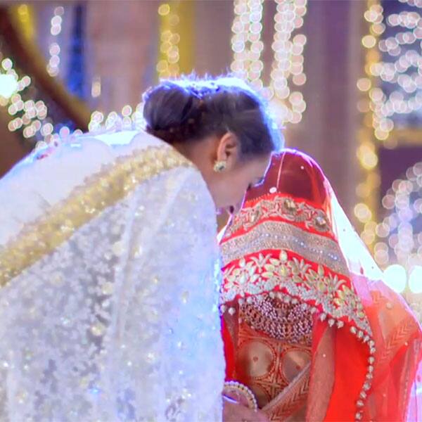 Dadi removes duppata from Anika’s face