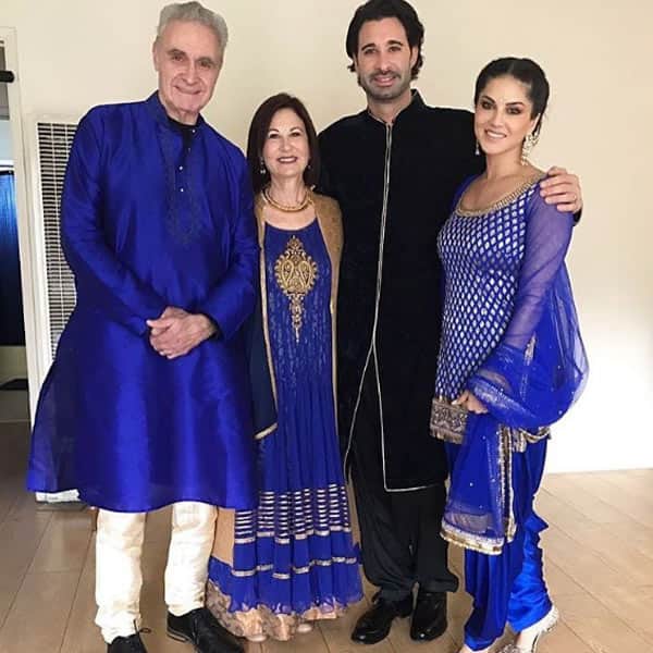 Daniel Weber’s parents and Sunny Leone’s in - laws were also present at the wedding bash