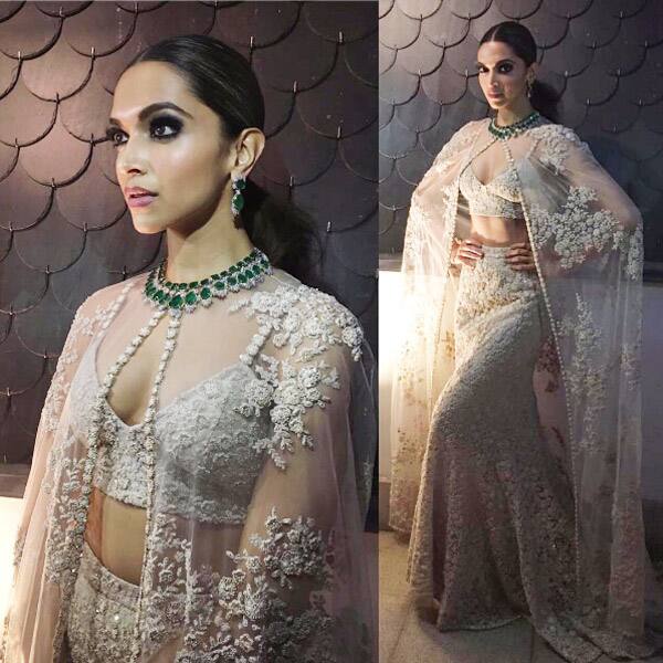 Deepika Padukone In Sabyasachi Mukherjee At IIFA Awards 2016 Deepika Padukone In Sabyasachi Mukherjee At IIFA Awards 2016