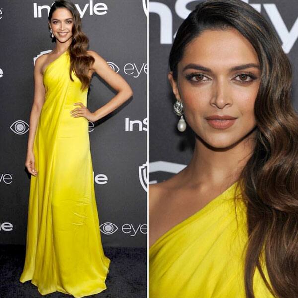 Deepika Padukone in yellow Ralph Lauren gown at Golden Globes after party was something that made everyone’s heads turn