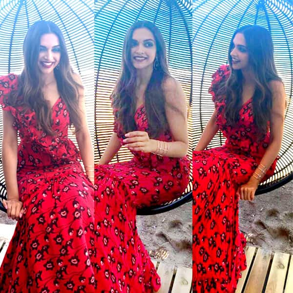 Deepika Padukone looks adorable as she chills on the beach at Cannes