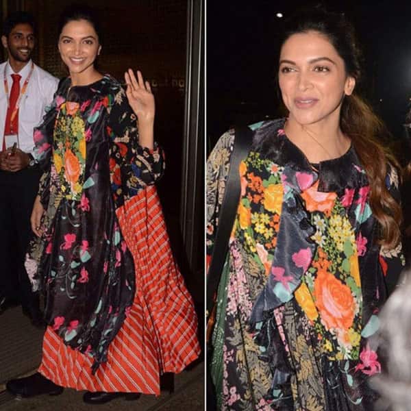 Deepika Padukone's airport outfit as she left for MTV EMAs was a major disappointment