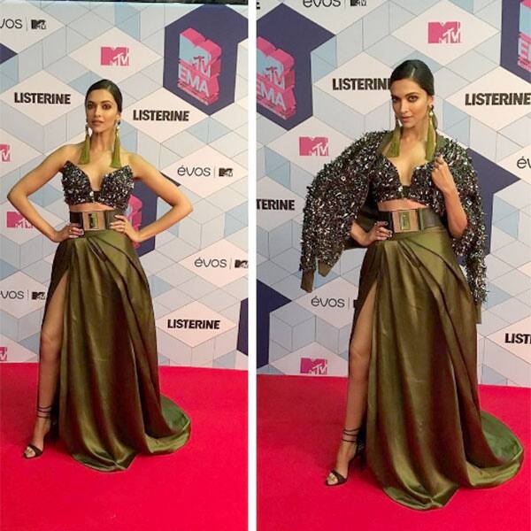 Deepika Padukone's her first international red carpet at MTV EMAs was stunning