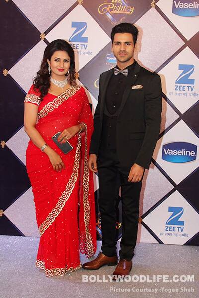 Divyanka Tripathi attended the Zee Rishtey Awards with hubby Vivek Dahiya