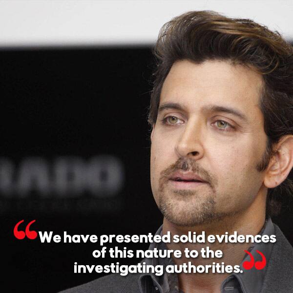 Hrithik Roshan’s lawyers’ statement on the controversy Hrithik Roshan’s lawyers’ statement on the controversy