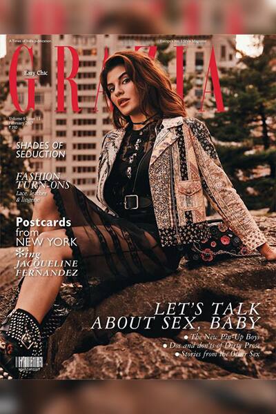 Jacqueline Fernandez stylish Grazia cover will get you hooked