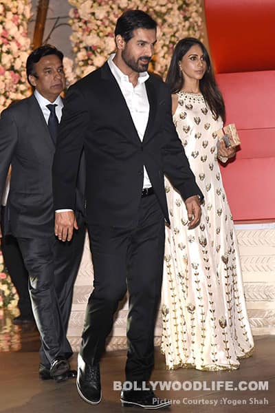 John Abraham walked hand in hand with wife Priya Runchal