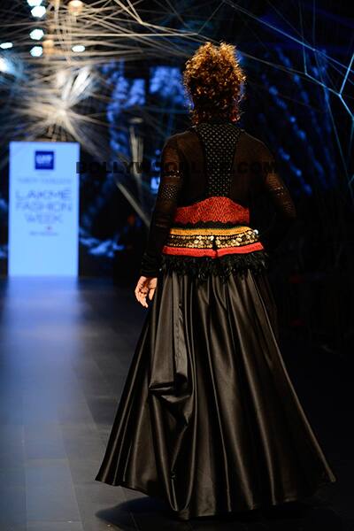 Kangana Ranaut walked the ramp as showstopper for Tarun Tahiliani’s show