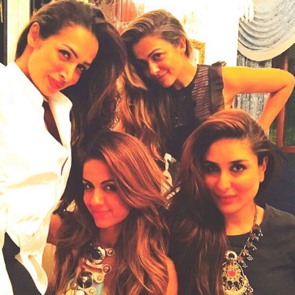 Kareena Kapoor Khan partied hard with her besties Malaika and Amrita over the weekend
