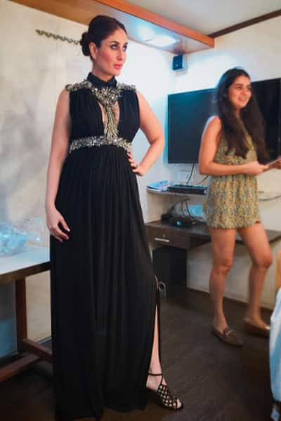 Kareena Kapoor Khan snapped on sets of a shoot