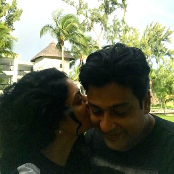 Kavita Kaushik is vacationing with husband Ronnit Biswas in Mauritius