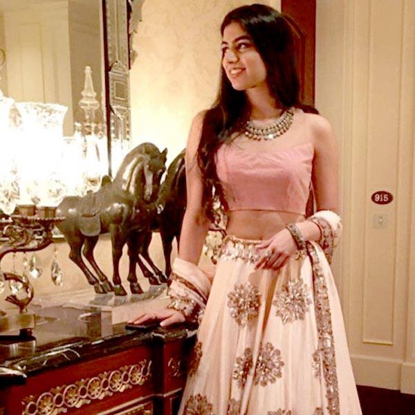 khushi kapoor lehenga