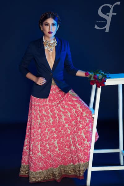 Kritika Kamra and the ladder clicked during shoot