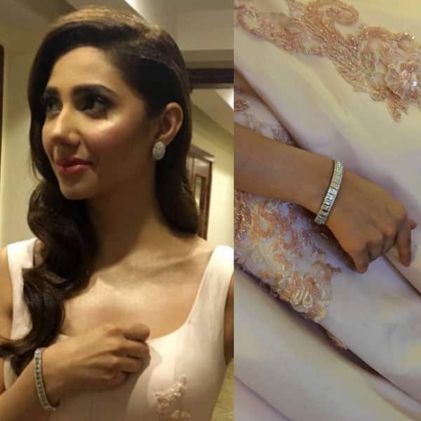 Mahira Khan paired her gorgeous dress with Kiran Fine jewellery for Lux Style Award 2016
