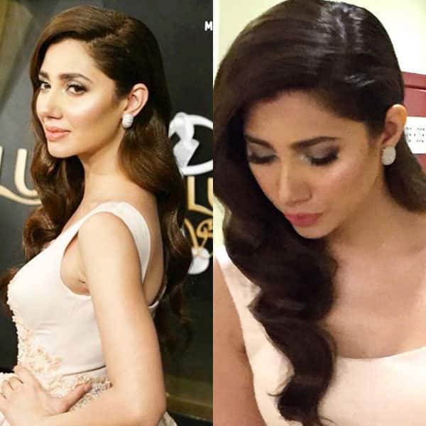 Mahira Khan’s makeup and hairstyling by Omayr Waqar for Lux Style Award 2016