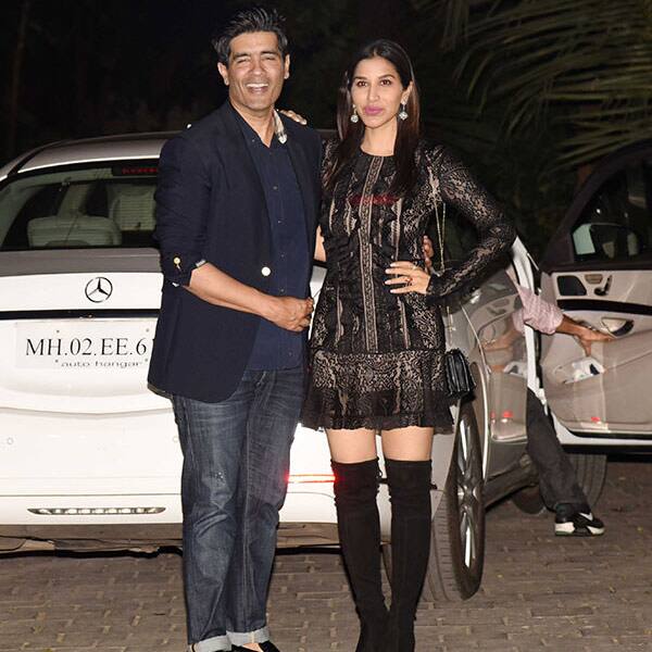 Manish Malhotra and Sophie Chaudhary came together in style