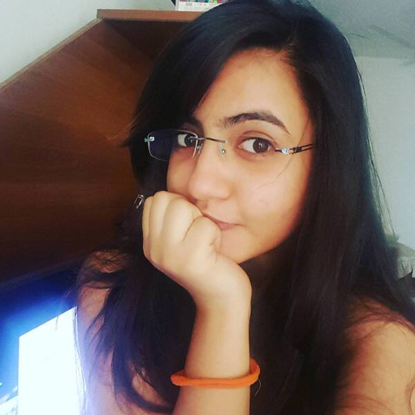 Meera Deostahale’s selfie at home