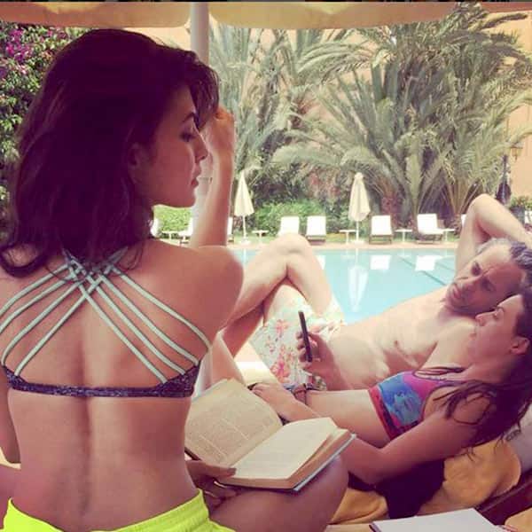 One of the hottest clicks from Jacqueline Fernandez’s Insta is this bikini-clad picture