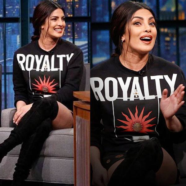 Priyanka Chopra on the Late Night with Seth Myers
