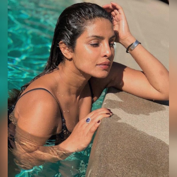 Priyanka Chopra turns up the heat as she slips in a sexy swimwear