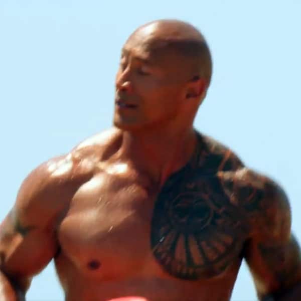 Priyanka Chopra's co-star Dwayne Johnson's entry in Baywatch trailer
