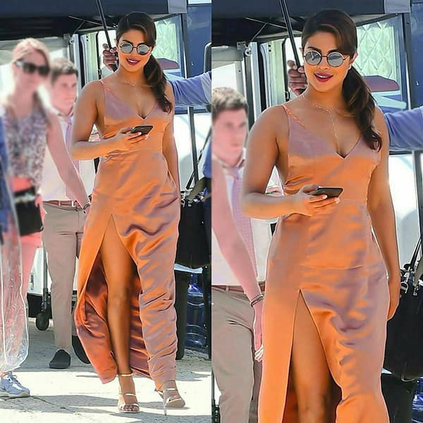 Priyanka Chopra's high-slit dress is too hot to handle