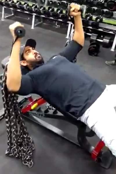 Rana Daggubati training for his movie ‘Baahubali 2’ Rana Daggubati training for his movie ‘Baahubali 2’
