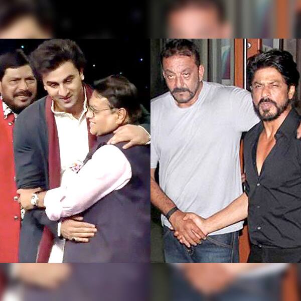 Ranbir Kapoor even apes Sanjay Dutt's way of greeting