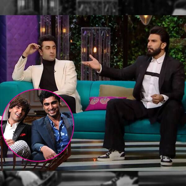 Ranveer Singh and Ranbir Kapoor’s distance on the couch says a lot about their equation