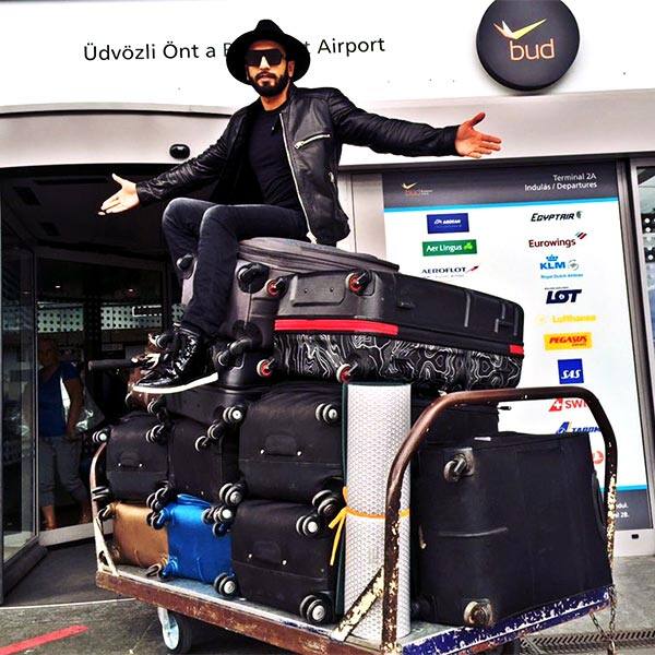Ranveer Singh clicked in Budapest