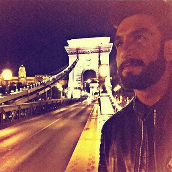 Ranveer Singh’s picture from Budapest
