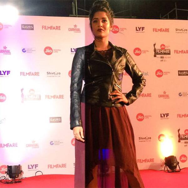 Ritika Singh wins the best debutante female award for her film Saala Khadoos