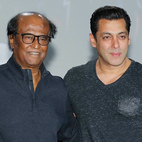 Salman Khan and Rajinikanth were seen together at the first look launch of 2.0