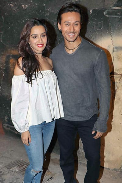 Shraddha Kapoor and Tiger Shroff flaunt their trendy sides during