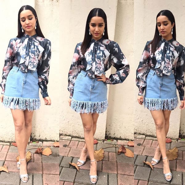 Shraddha Kapoor's floral blouse fails to impress us