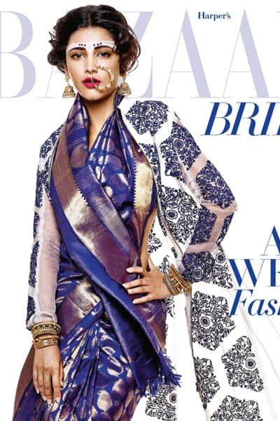 Shruti Haasan on cover of Harper’s Bazaar magazine