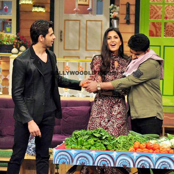 Sidharth Malhotra and Kapil Sharma fighting over Katrina Kaif