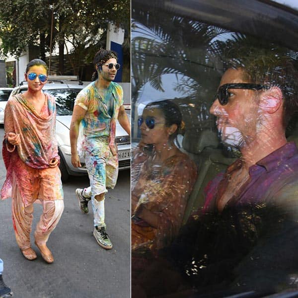Sidharth Malhotra and Varun Dhawan didn’t pose together during the Holi bash