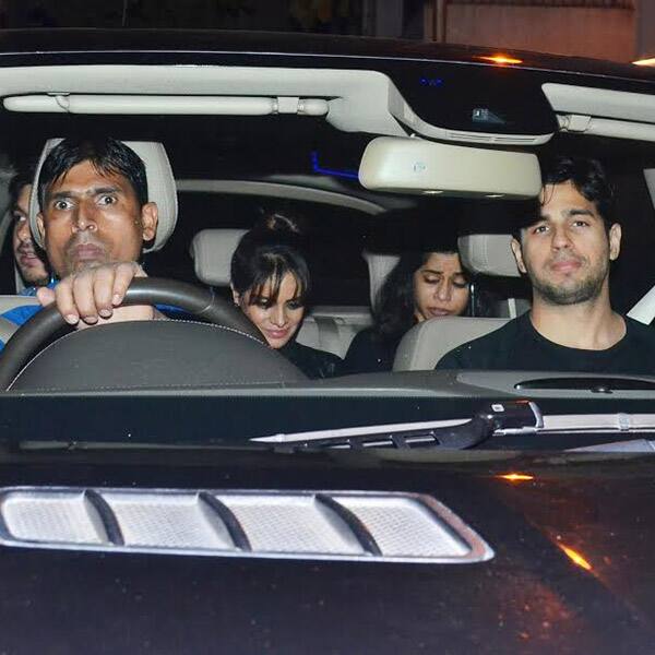 Sidharth Malhotra's Baar Baar Dekho co-star Katrina Kaif was snapped as she arrived for the party