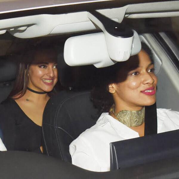 Sonakshi Sinha is all smiles as she leaves Vikas Bahl’s party