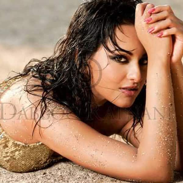 Sonakshi Sinha Flaunts Her Superhot Back In This Picture Hot And Sexy Photos Sonakshi Sinha