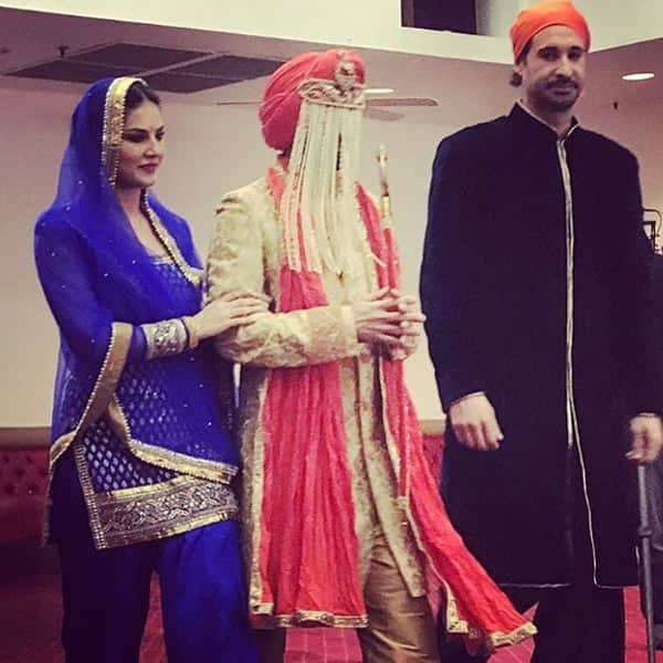 Sunny Leone’s husband Daniel Weber looks dashing in his traditional Sherwani