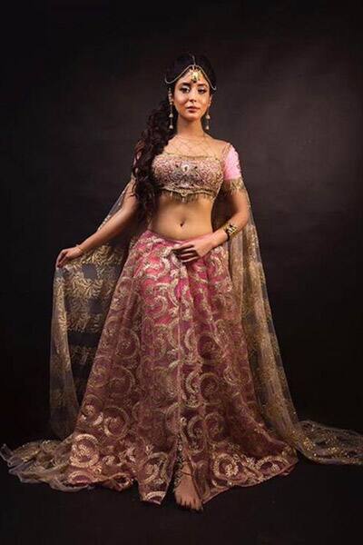 The colour palette for Kritika Kamra’s outfit in Chandrakanta has been inspired by all pastels