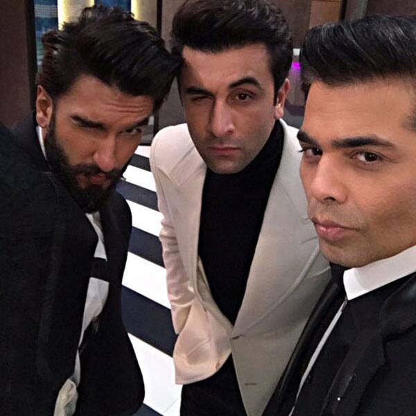 The distance between Ranveer Singh and Ranbir Kapoor says a lot