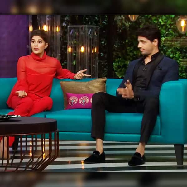 The promo for the Jacqueline- Sidharth episode of Kofee with Karan says it all