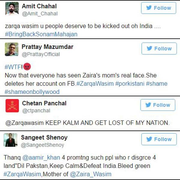 Twitterati loses cool, rips apart Zarqa Wasim’s posts