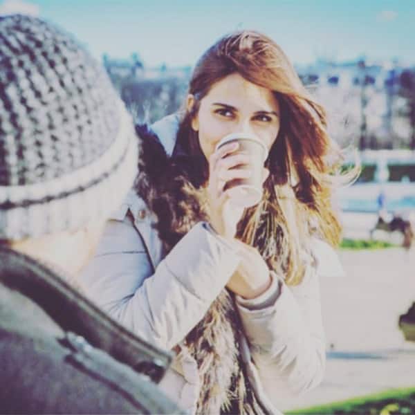 Vaani Kapoor needed a coffee break in this freezing cold of Paris