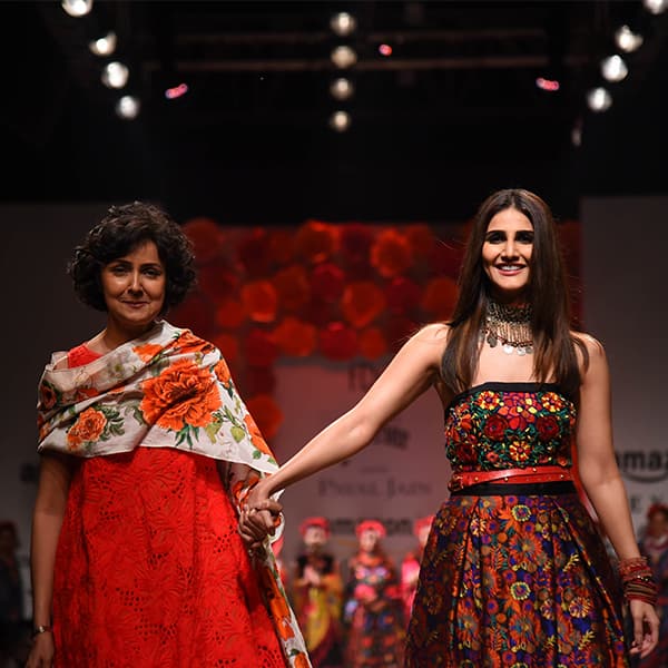 Vaani Kapoor with designer Payal Jain