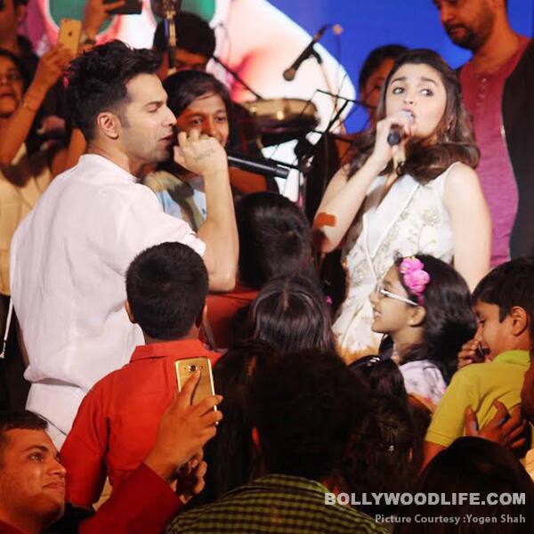 Varun Dhawan and Alia Bhatt entertain the younger lot