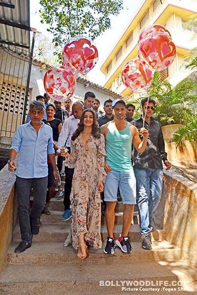 Varun Dhawan and Alia Bhatt spend quality time with kids